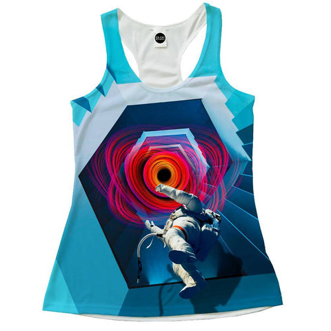 Into The Unknown Astronaut Girls' Tank Top