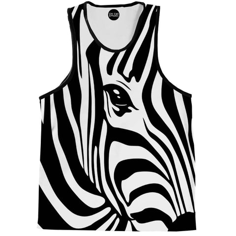 Zebra Stripes Tank Top