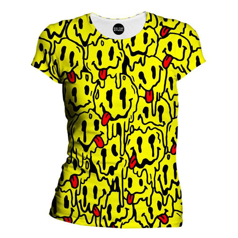 Trippy Emoji Girls' T-Shirt