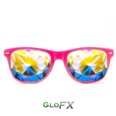 Pink Ultimate Kaleidoscope Glasses