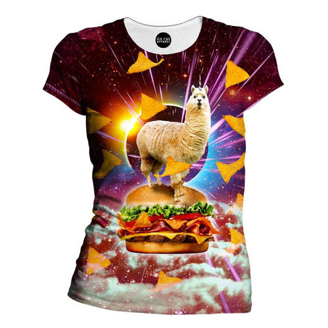 Llama Burger Girls' T-Shirt