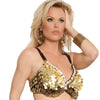 Bra with Gold Coins
