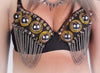 Rockstar Bra Top with Chain Swags