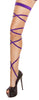 Leg Wraps with Attached Thigh Garter