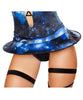 Blue Galaxy Wired Skirt