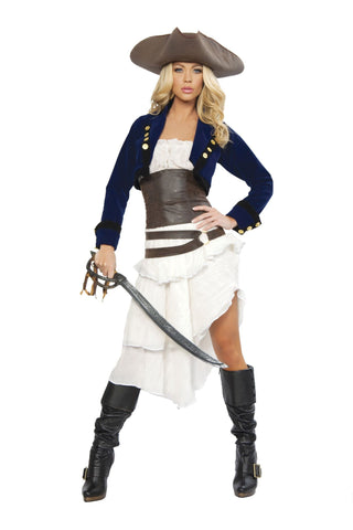 Deluxe Colonial Pirate Costume
