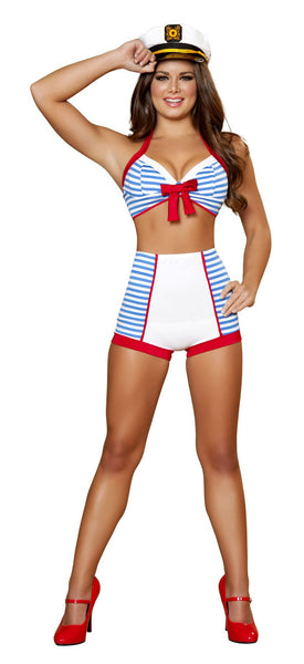 Playful Pin-Up Sailor Costume