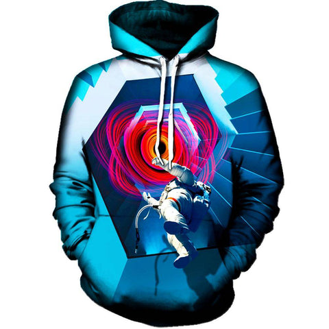 Into The Unknown Astronaut Hoodie