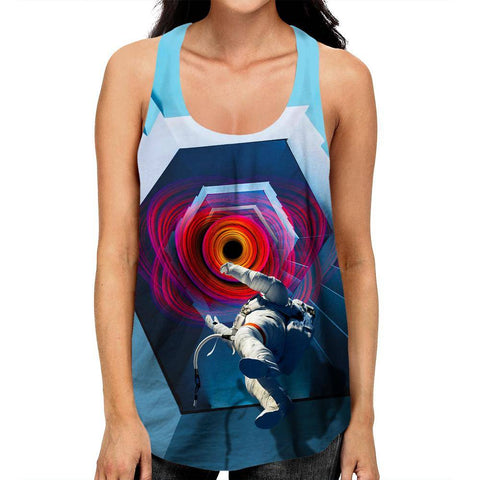 Into The Unknown Astronaut Girls' Tank Top