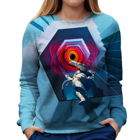 Into The Unknown Astronaut Girls' Sweatshirt