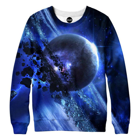 Blue Saturn Sweatshirt