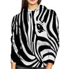 Zebra Stripes Girls' Hoodie