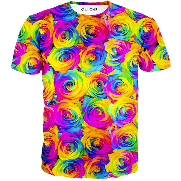 Kaleidoscope Roses T-Shirt