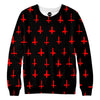 Devilish Red Cross Girls' Sweatshirt