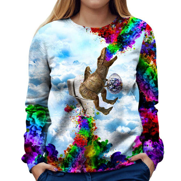 Dino Shats Girls' Sweatshirt
