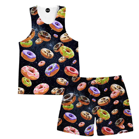 Donuts and Space Tank and Shorts Outfit