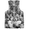 Ganesha BW Tank Top