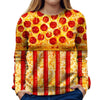 United States Pizza Girls' Sweatshirt