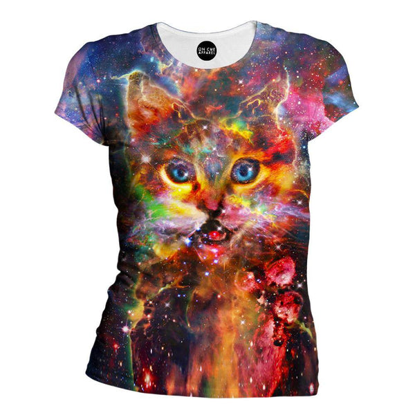 Nebula Kitty Girls' T-Shirt