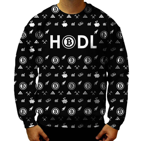 Bitcoin HODL Black Sweatshirt
