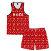 Bitcoin HODL Red Tank and Shorts Outfit