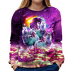 Llamacorn Cat Girls' Sweatshirt