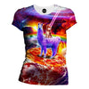 Llamas Evil Kitty Girls' T-Shirt