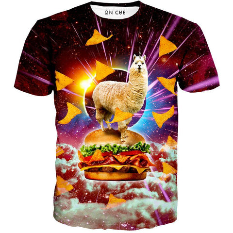 Llama Burger T-Shirt
