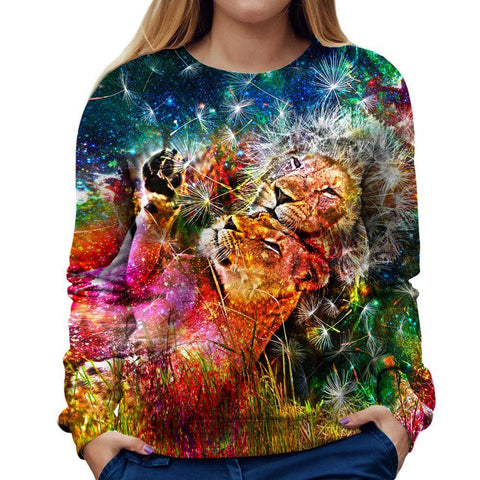 Lion Loves Girls' Sweatshirt