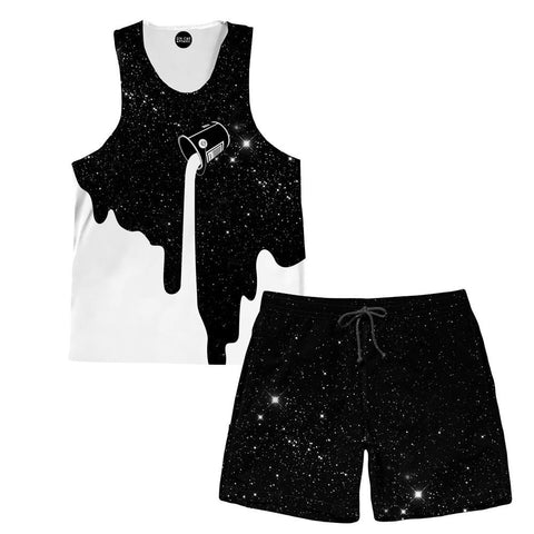 Milky Way Tank and Shorts Outfit