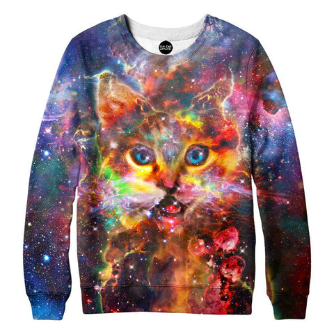 Nebula Kitty Girls' Sweatshirt