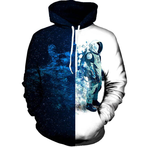 Astronauts Are Always In Space Girls' Hoodie