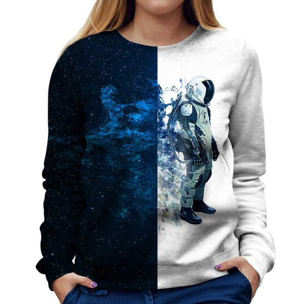 Astronauts Are Always In Space Girls' Sweatshirt