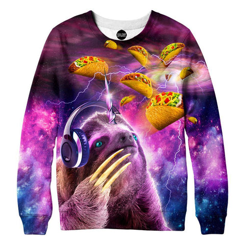 Unicorn Sloth Girls' Sweatshirt