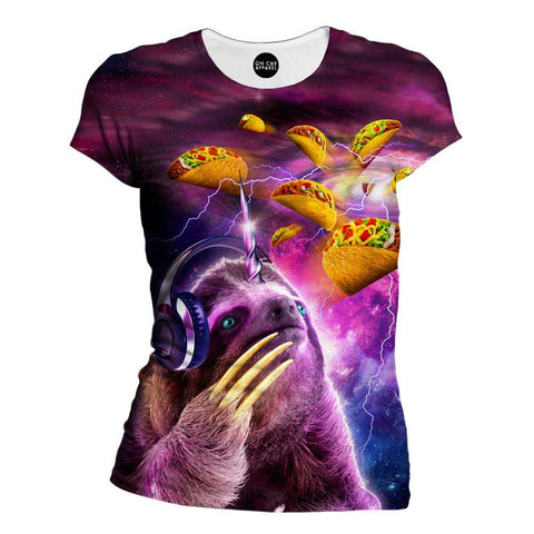 Unicorn Sloth Girls' T-Shirt