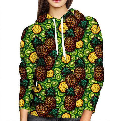 Pineapple and Kiwi Girls' Hoodie