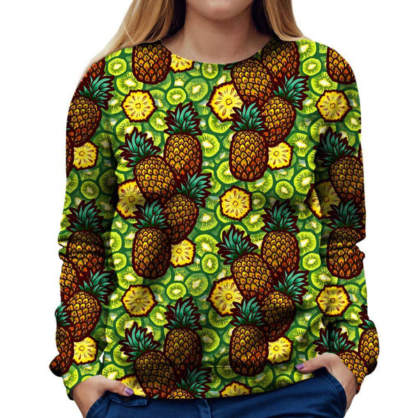 Pineapple and Kiwi Girls' Sweatshirt