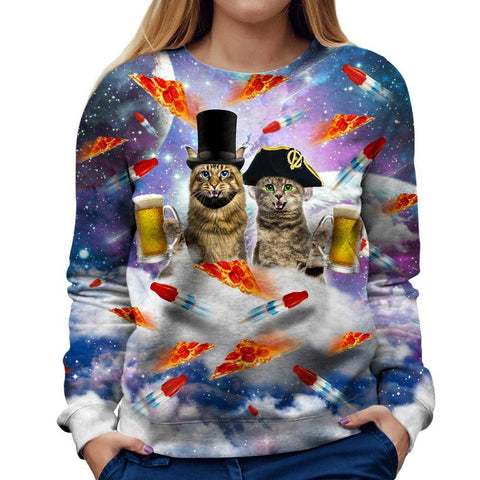 Kitty for President Girls' Sweatshirt