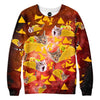 Tacos and Cats Red Sweatshirt