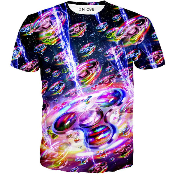 Galactic Fidget Spinner T-Shirt