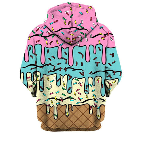 Waffle Ice Cream Hoodie