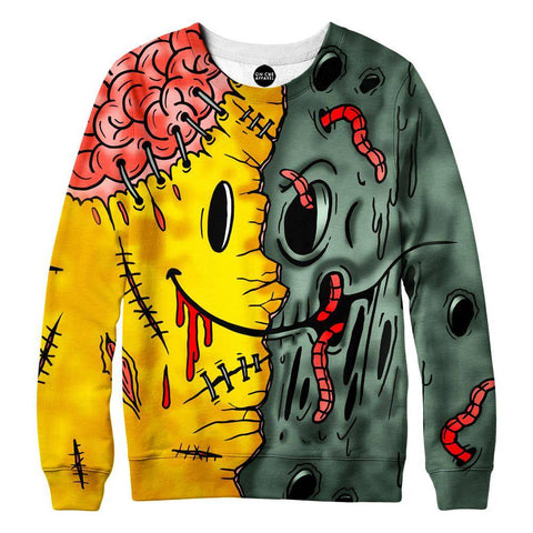 Emoji Zombie Girls' Sweatshirt