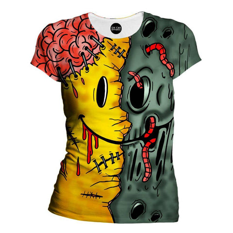 Emoji Zombie Girls' T-Shirt